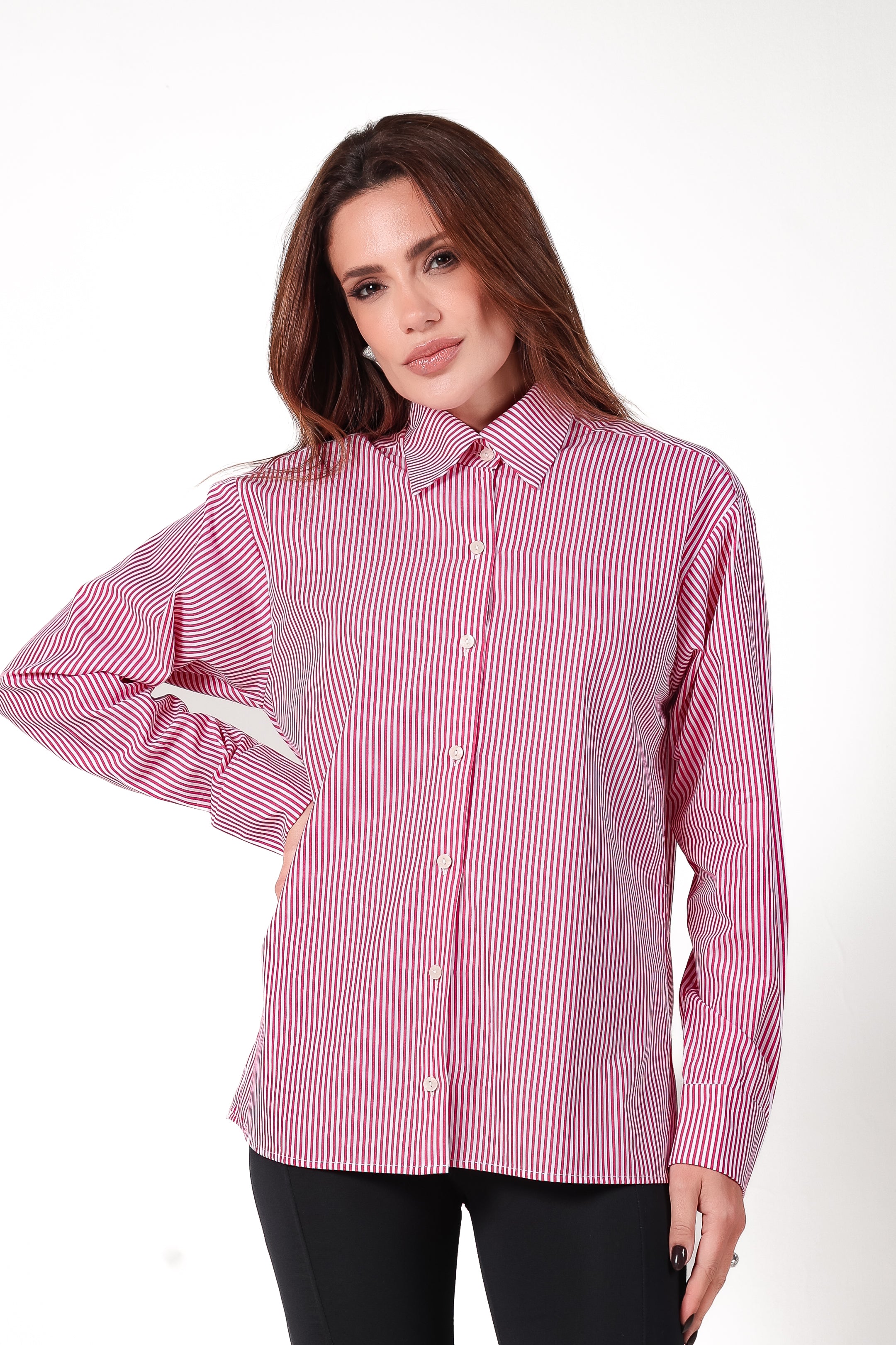 CAMICIA A RIGHI