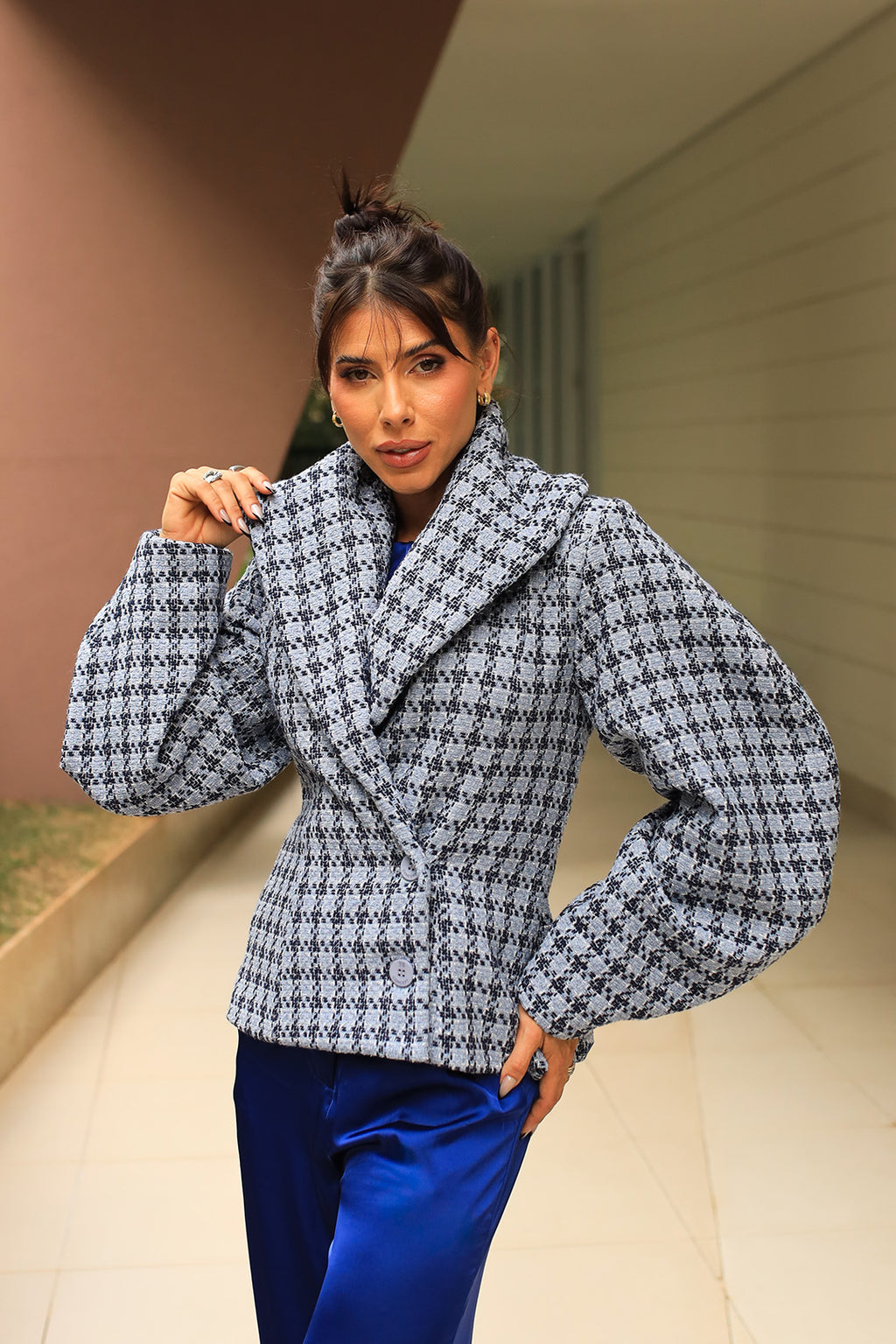 Blazer Bianca Tweed